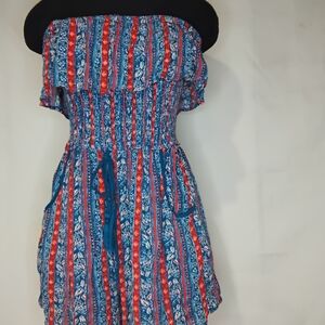 Colorful Striped Romper